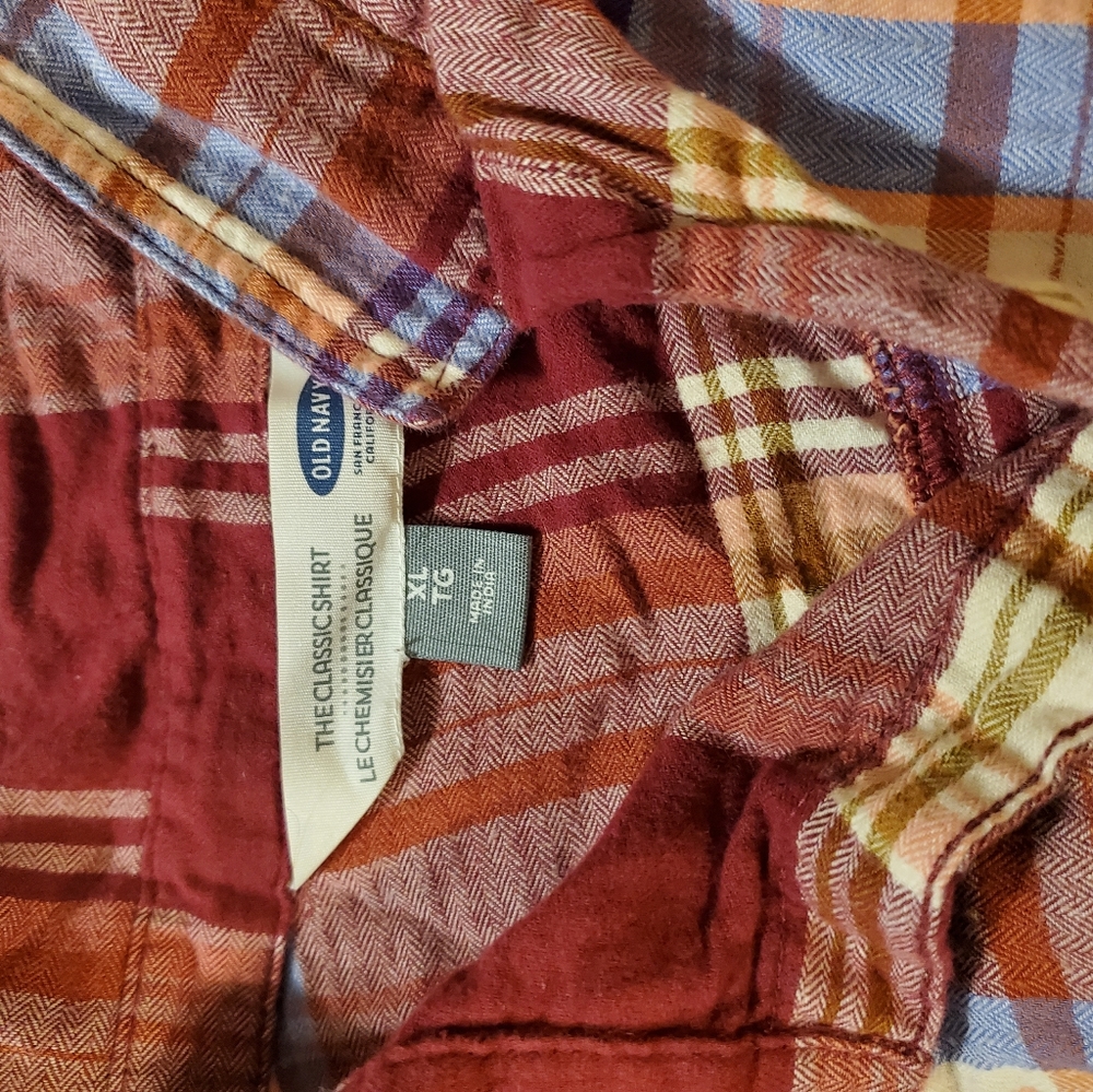 Old Navy XL flannel